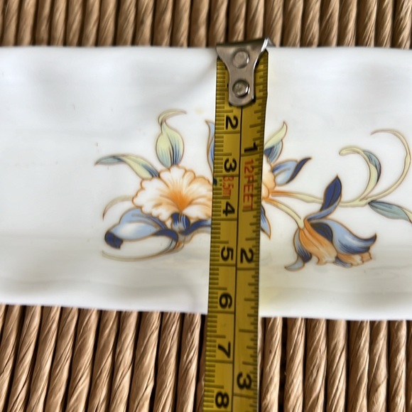 Vintage Aynsley Bone China Trinket Dishes- Just Orchids Pattern - Picture 4 of 10